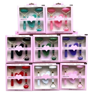 3pcs Set Resin Roller Massager for Face Body Gua Sha Face Care Beauty Health Massage Tool Roller Not Jade Stone Facial Massager